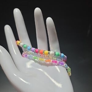 Colorful Beaded Bracelets